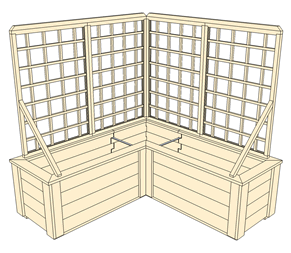 Trellis Planter Box