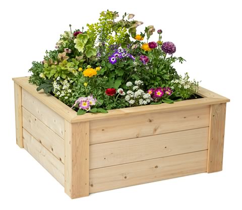 Build a raised bed garden anywhere